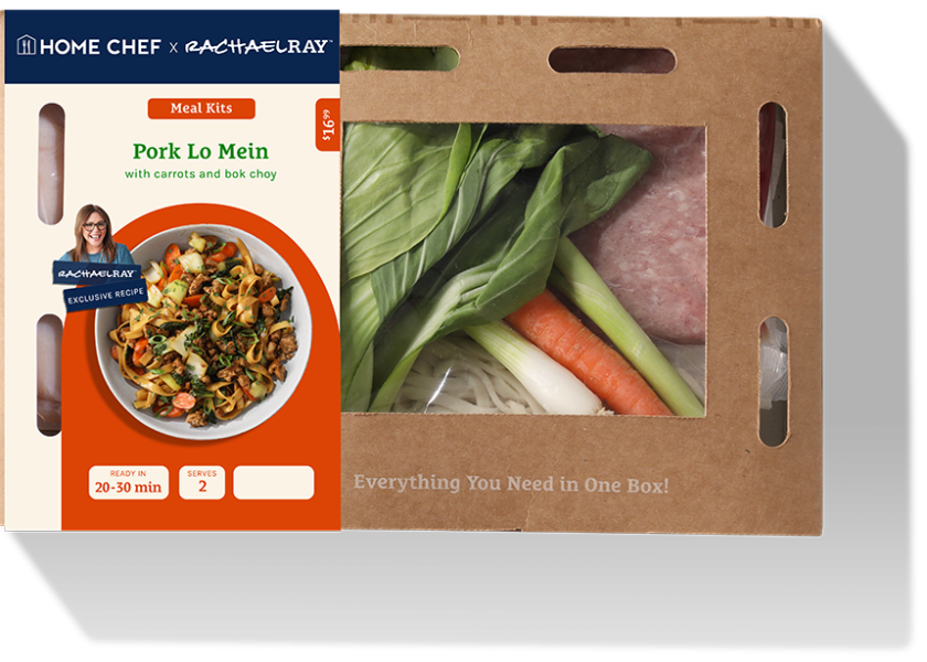 Kroger collaborates with Rachael Ray on new Home Chef meal kits The